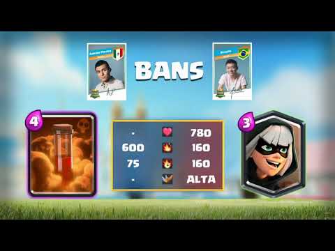 ESP Atchiin vs Adrian Piedra CCGS Clash Royal Top 10 2017