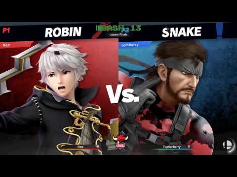 BASH_13 SSBU - BL | Nep (Robin) Vs D2S | Tomberry (Snake) - Losers Final