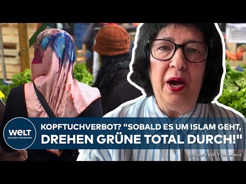Video Thumbnail: NEUTRALITÄTSGESETZ: "An den Haaren herbeigezogen!" Grüne gegen Kopftuchverbot bei der Polizei!
