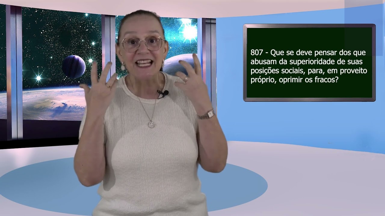 Desigualdades sociais - Livros dos Espíritos - Questões 806 a 807