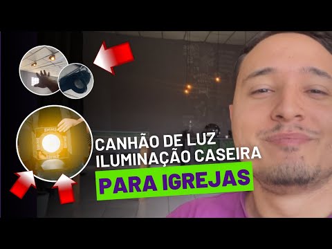 Iluminação Frontal Caseira Igreja.