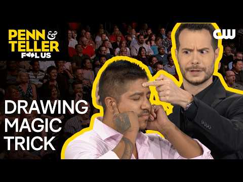 Magician Daniel Harel Performs Drawing Magic Trick | Penn & Teller: Fool Us | The CW