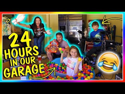 , title : '24 HOURS IN OUR GARAGE! | OVERNIGHT CHALLENGE | We Are The Davises'