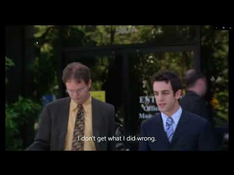 Not everything is a lesson, Ryan. Sometimes you just fail. @dwightk.schrute3731 @TheOffice