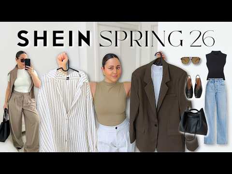 SHEIN SPRING HAUL 2026 - 16 Piece Chic Wardrobe & Trendy Work/Everyday Spring Outfits!