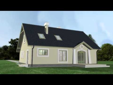 Jaśmin - projekt domu pracowni Horyzont