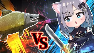 【手描き】サーモンvs花芽すみれ!あの時の恨みを晴らす!?【ぶいすぽっ!/花芽すみれ/一ノ瀬うるは/兎咲ミミ/八雲べに/猫汰つな】【マンガ動画/アニメ/VTuber】