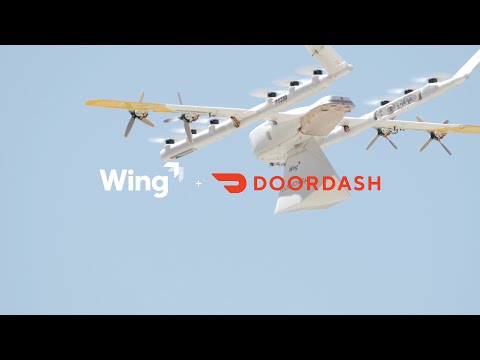 DoorDash | Wing drone delivery