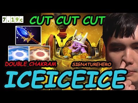 Fnatic Iceiceice - [Timbersaw] Double Chakram Cut U ALL | Dota2 Rank 7.19c