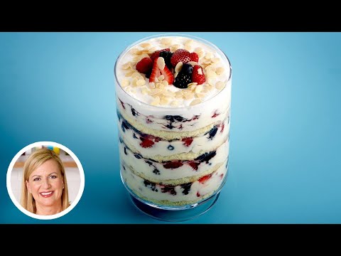 Professional Baker Teaches You How To Make ENGLISH TRIFLE!