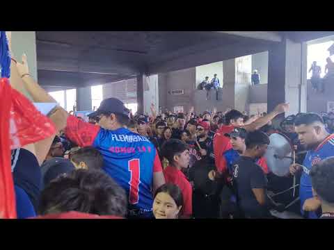 "SOMOS LOS HINCHAS MAS ANARQUISTAS - U DE CHILE VS Coquimbo - CAMPEONATO NACIONAL 2024" Barra: Los de Abajo • Club: Universidad de Chile - La U