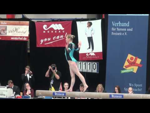 Hamburg Gymnastics 2013 Qualifikation - MTV Stuttgart - Lisa Katharina Hill - Bb