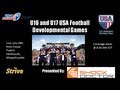 U16/U17 USA Football Development Games Blue Vs. White.  White #4