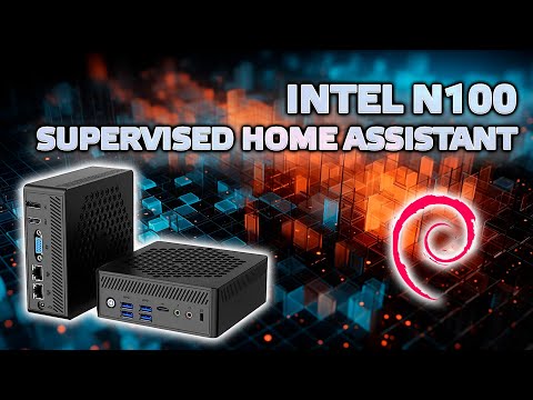 Мини ПК AC8-N на Intel N100 - часть 2. Debian 12, Supervised Home Assistant