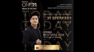 [LIVE DAY 1 ft. BOY WILLIAM] ONE21 ANNUAL AWARDS & RECOGNITIONS 2021 | THURSDAY, MARCH 18th, 2021