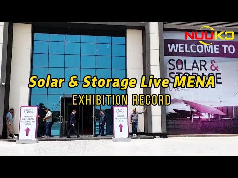 Nuuko Power's wonderful appearance at Solar & Storage Live MENA attracted wide attention