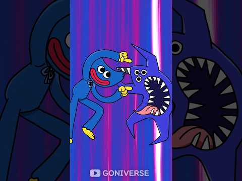 Huggy Wuggy Fusion Monster | Poppy Playtime Animation #makeover #memes