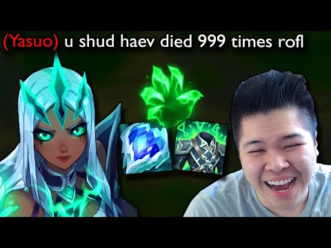 I play Full Tank Karma and I'm pretty sure 5 people quit the game after facing this build