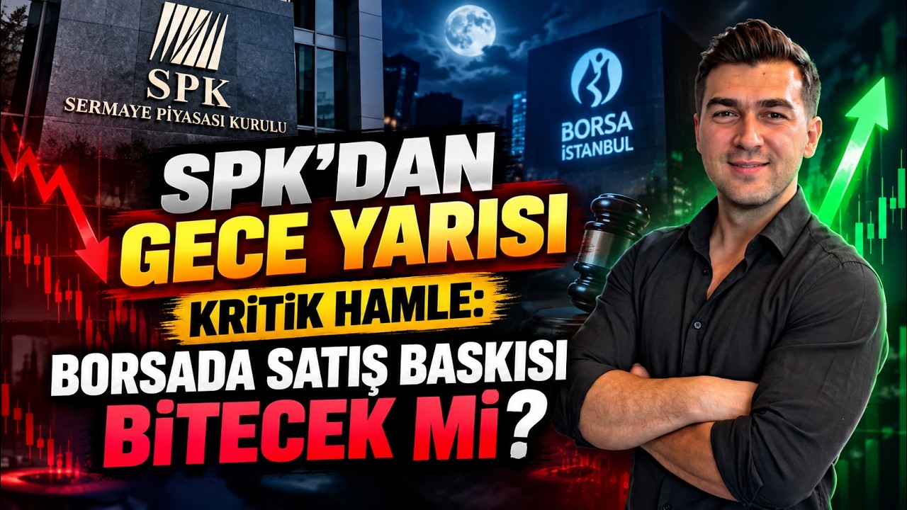 SPK'DAN GECE YARISI GELEN KRİK HAMLE BORSADAKİ SATIŞ BASKISINI BİTİREBİLECEK Mİ?