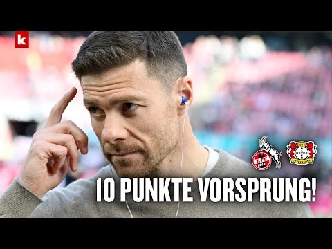 "Das bedeutet gar nichts!" Xabi Alonso über den Vorsprung auf Bayern | Köln - Leverkusen 0:2