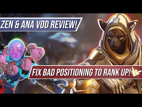 Position Yourself to Win Games as Ana & Zenyatta! | VOD Review ft. Gunther