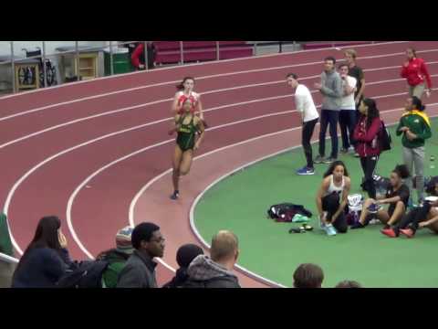 2017-02-04 GMU at Boston U W4x400m Heat2
