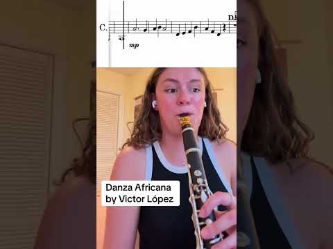 How To Play Danza Africana by Cictor López! 🎶 #clarinet #band #musicteacher