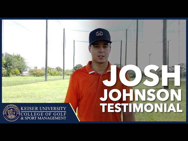 Josh Johnson Golf Student