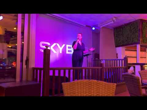 Hayley Butler @ The Sky Bar Tenerife - Callum Scott Dancing on my own
