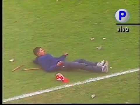 Guerra do Pacaembu São Paulo 0 x 1 Palmeiras final da super copa 1995
