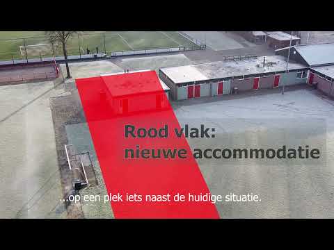 Nieuwbouw kantine en kleedkamers voetbalvereniging Grijpskerk