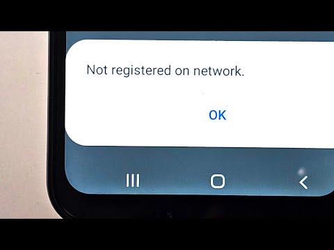 Fix Samsung Galaxy A14 Not Registered on Network!