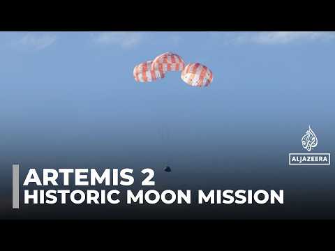 Astronauts back on Earth: Historic mission around Moon ends in pacific ocean