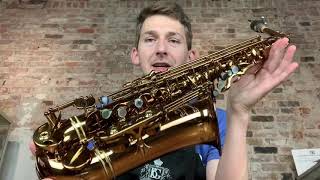 Video thumbnail for P Mauriat Grand Dreams 285 Dark Lacquer Alto Play Test! by JL Woodwinds