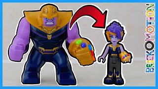 I Turned Thanos Into Thanosa for Purely Selfish Reasons - LEGO Marvel Dollify