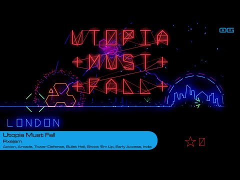 Utopia Must Fall: Last City Under Fire – My Base-Defense Bullet-Hell Must Play (Gameplay)