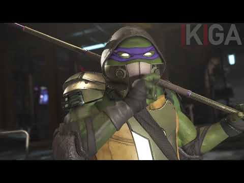 DARKSEID VS DONATELLO DI NICCOLO DI BETTO BARDI TURTLE TMNT ALL DIALOGUES QUOTE INJUSTICE 2 2020