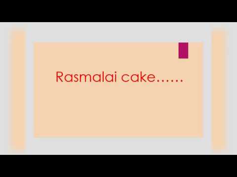 Eggless Rasmalai cake decoration at home|birthday special~cakes by shravani