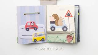 Knížka s aktivitami do auta Busy Book