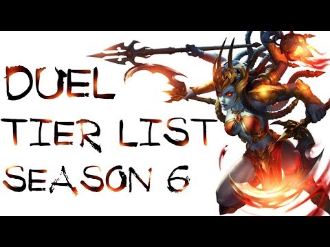 Tier list Duel | Season 6