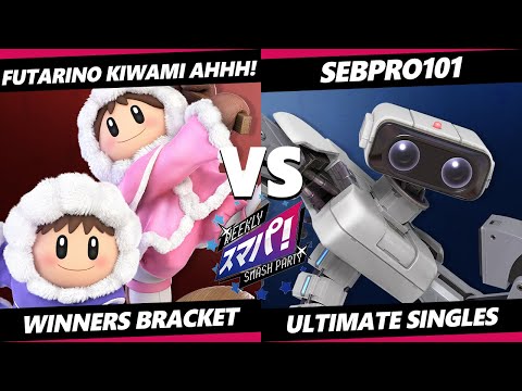 Sumapa 135 - Futarino Kiwami Ahhh! (Ice Climbers) Vs. SebPro101 (ROB) Smash Ultimate - SSBU