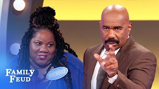 Cuff me! This is one hot breathalyzer test! | Family Feud