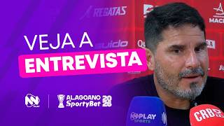 Coletiva | Eduardo Barroca do CRB pós-jogo contra o ASA - Final Campeonato Alagoano 2026