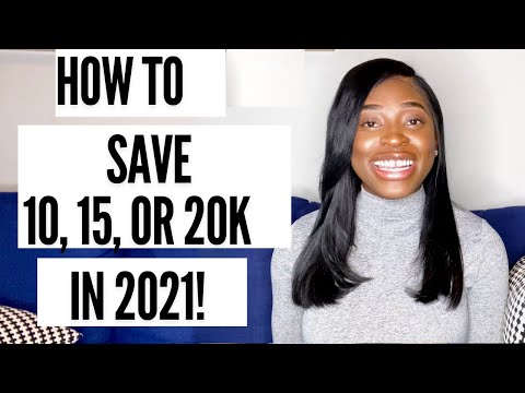 EASIEST WAY TO SAVE MONEY IN 2021! | HOW TO SAVE 10,000 15,000 OR 20,000 ! #SAVINGSCHALLENGE