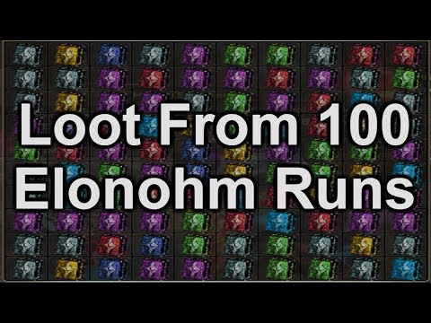 Loot From 100 Elonohm Party Dungeon Runs - Dekaron