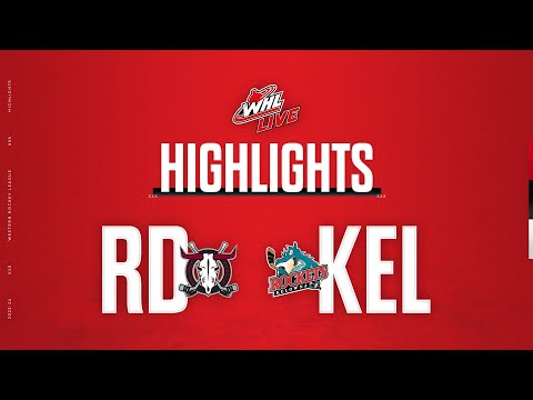 Red Deer Rebels at Kelowna Rockets 11/4 | WHL Highlights 2023-24