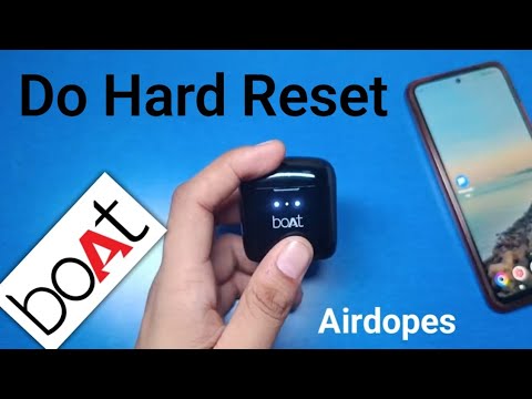 Boat Airdopes 131 - How to Hard reset