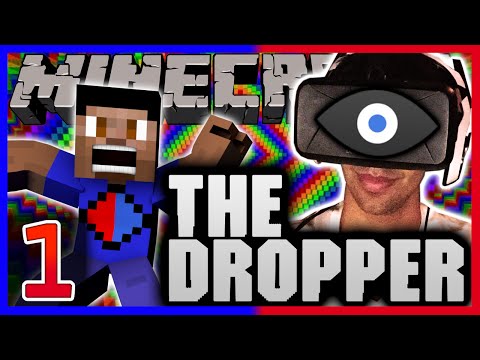 Minecraft THE DROPPER 2 with OCULUS RIFT #1 with Vikkstar & Ali-A
