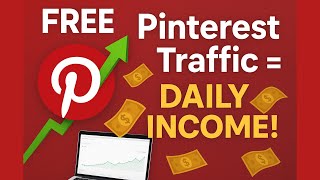 Pinterest CPA Marketing 2025: Free Traffic Method (No Ads) | Make $100/Day thumbnail