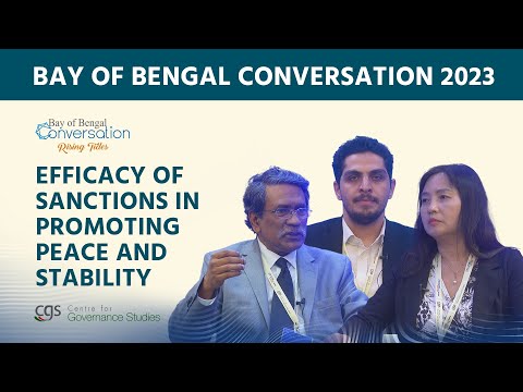 Efficacy of Sanctions in Promoting Peace and Stability | BoBC 2023